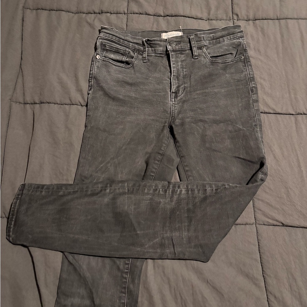 Madewell Women's Black Gray Skinny Jeans